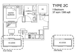 The Hillford (D21), Apartment #177405822